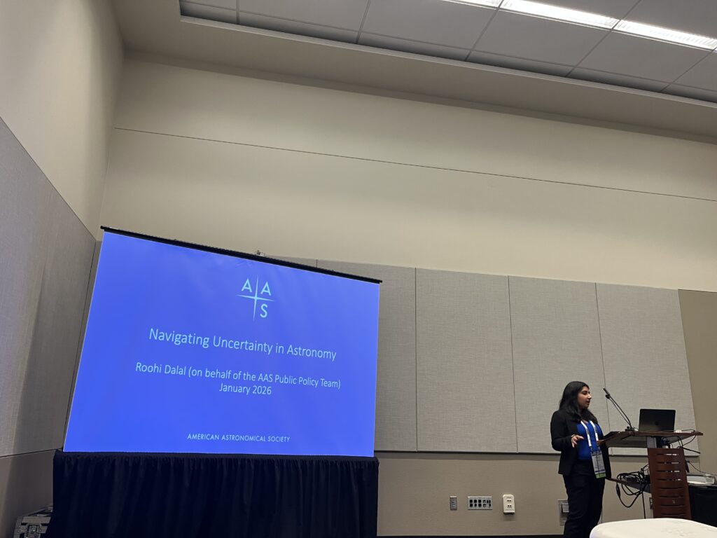 Navigating Uncertainty in Astronomy Keynote: Dr. Roohi Dalal